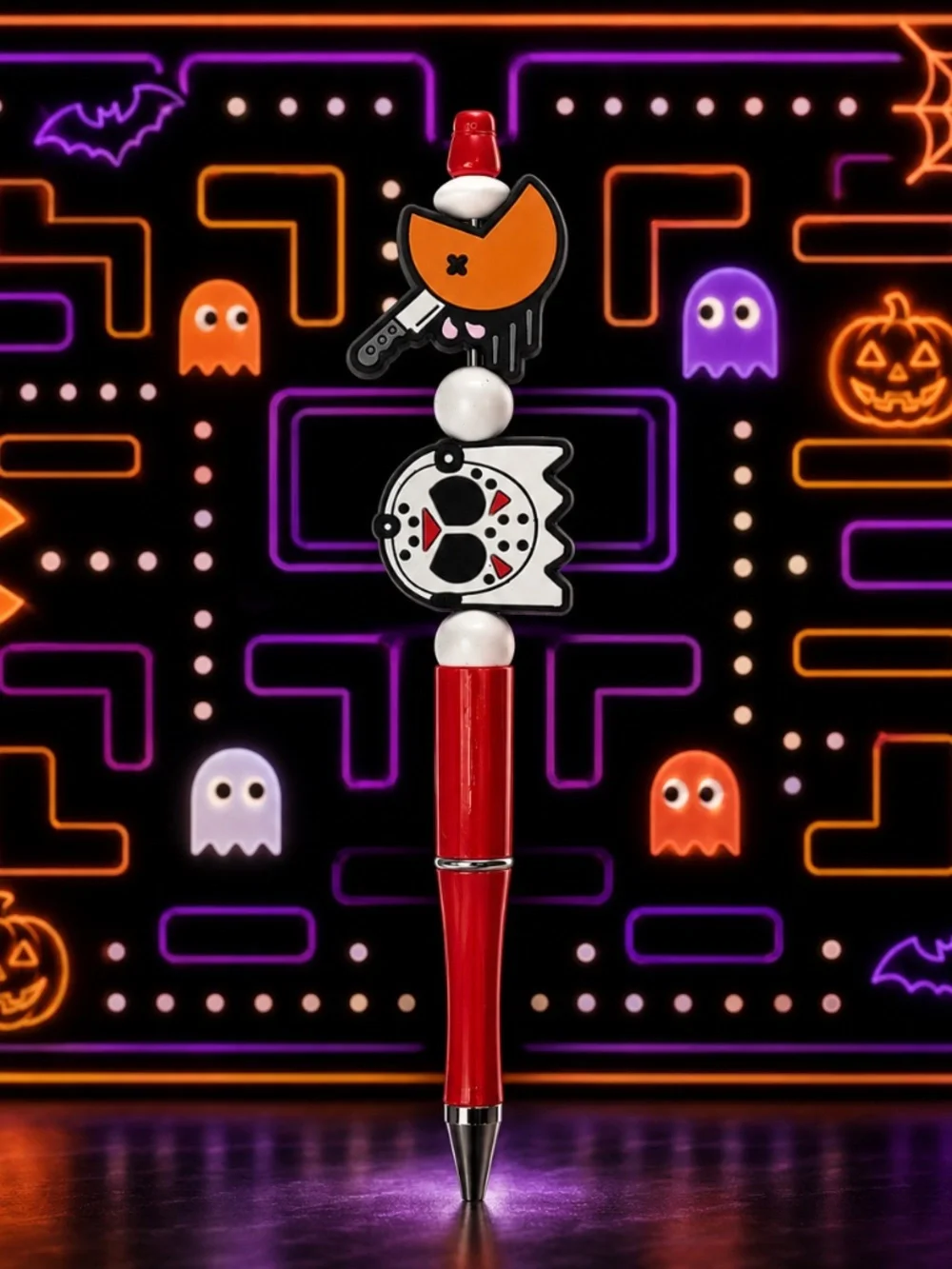 Haunted Arcade Beaded Pen